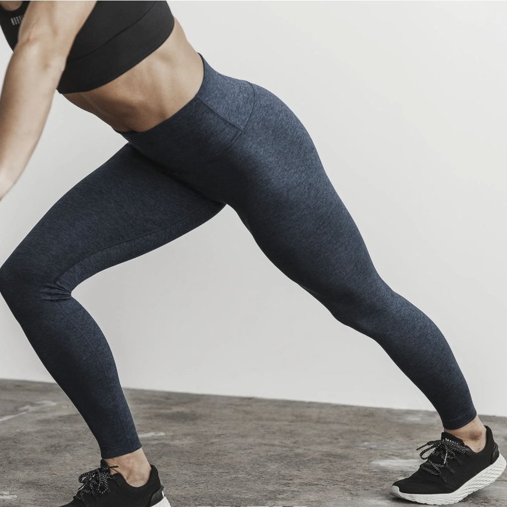 NOBULL  High Rise Leggings Tight -  Midnight Heather Matte